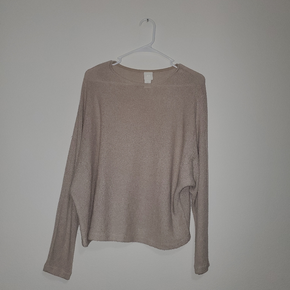 H&M Beige Sweater S